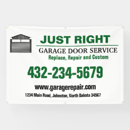 Professionele garagedeurservice spandoek