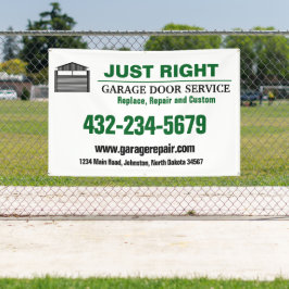 Professionele garagedeurservice spandoek