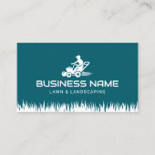 Professionele gazon zorg & landschapsarchitectuur  visitekaartje (Voorkant)