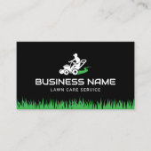 Professionele gazon zorg & landschapsarchitectuur  visitekaartje (Voorkant)