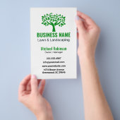 Professionele Gazonverzorging Landschapsarchitectu Flyer (Hand)