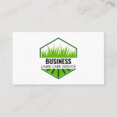 Professionele gazonverzorging Modern & minimalisti Visitekaartje (Voorkant)