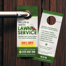 Professionele Gazonverzorgingsdienst Flyer