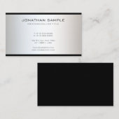 Professionele, geavanceerde, unieke moderne visitekaartje (Voorkant / Achterkant)