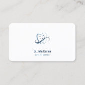 Professionele gebitsaanduiding | Dentist Afsprakenkaartje (Voorkant)