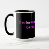 Professionele Geek koffie mok (Links)