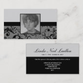 professionele geheugenkaart visitekaartje (Voorkant / Achterkant)