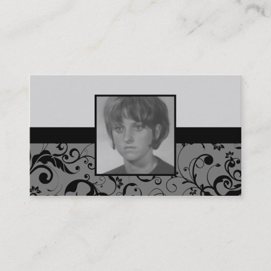 professionele geheugenkaart visitekaartje (Voorkant)