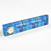 Professionele Geneticus Naam Display met Blauw Naambordje