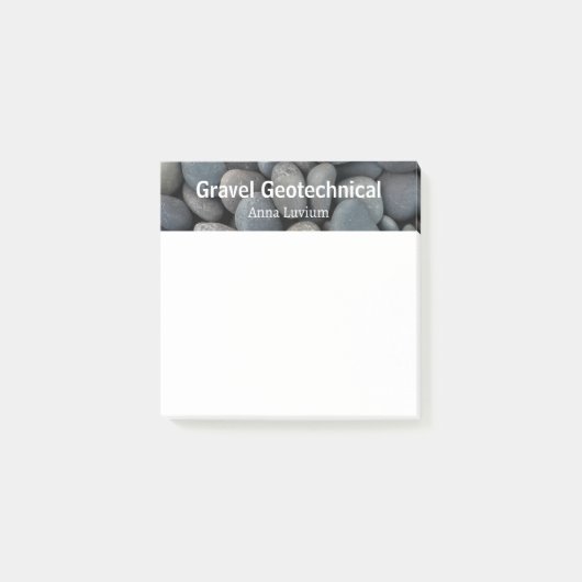 Professionele geologische advies grind post-it® notes (Voorkant)