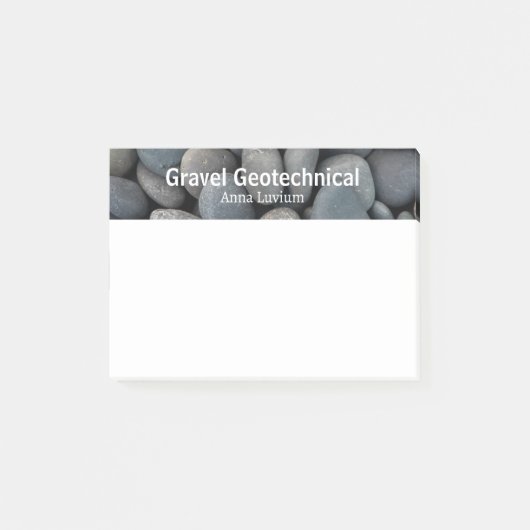Professionele geologische advies grind post-it® notes (Voorkant)