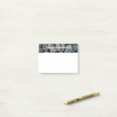 Professionele geologische advies grind post-it® notes (Op bureau)