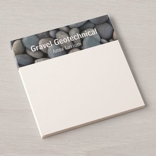 Professionele geologische advies grind post-it® notes