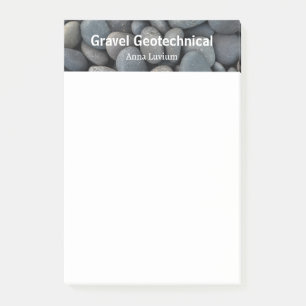 Professionele geologische advies grind post-it® notes