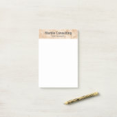 Professionele geologische advies Marble Post-it® Notes (Op bureau)