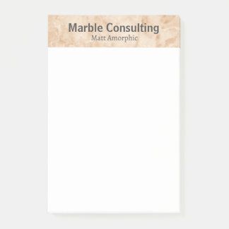Professionele geologische advies Marble Post-it® Notes