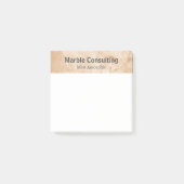 Professionele geologische adviesbureau marmer post-it® notes (Voorkant)