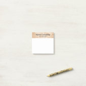 Professionele geologische adviesbureau marmer post-it® notes (Op bureau)