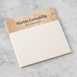 Professionele geologische adviesbureau marmer post-it® notes
