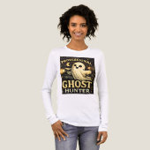 Professionele Ghost Hunter Funny Halloween Grafisc Tri-Blend Shirt (Voorkant)