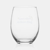 Professionele Gilde Ontvanger wijn glas (Achterkant)
