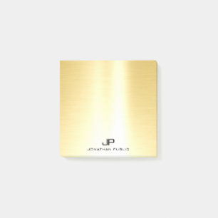 Professionele Glamour Gouden Sjabloon Modern Elega Post-it® Notes