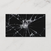 Professionele glasreparatie visitekaartje (Achterkant)