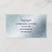 Professionele glazenwassen en wassen visitekaartje (Achterkant)