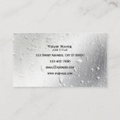 Professionele glazenwassing visitekaartje (Achterkant)