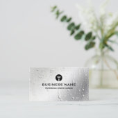 Professionele glazenwassing visitekaartje (Staand voorkant)