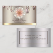 Professionele Glitter Drips,Lotus Visitekaartje (Voorkant / Achterkant)