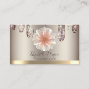 Professionele Glitter Drips,Lotus Visitekaartje