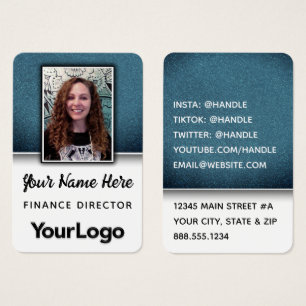 Professionele Glitter Professor Preschool Leraren Visitekaartje