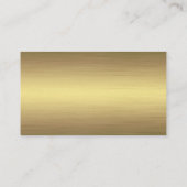 Professionele Gold Roofing Shingles Construction B Visitekaartje (Achterkant)