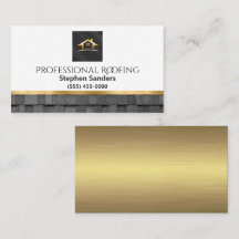 Professionele Gold Roofing Shingles Construction