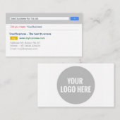 Professionele  Google-Visitekaartje Visitekaartje (Voorkant / Achterkant)