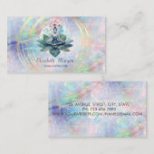 Professionele, Gouden Cirkels Lotus Meisje Opal Visitekaartje (Voorkant / Achterkant)