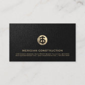 Professionele Gouden Dakbedekking Bouw Visitekaartje (Voorkant)