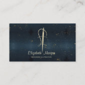 Professionele, Gouden Naaldnaai Wijzigingen Marine Visitekaartje (Voorkant)