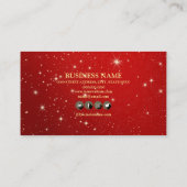 Professionele gouden vogels Hartelijk roodbruin Ru Visitekaartje (Achterkant)