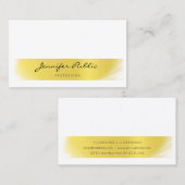 Professionele grafische handgeschreven, moderne Go Visitekaartje (Voorkant / Achterkant)