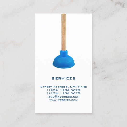 Professionele, grappige afbeelding visitekaartje (Achterkant)