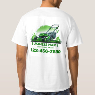 Professionele grasmaaier landschapsarchitectuur aa t-shirt