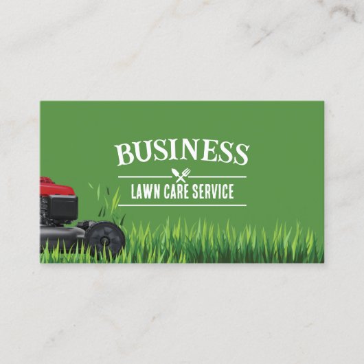 Professionele Graszorg & Landschapsarchitectuur Se Visitekaartje (Voorkant)
