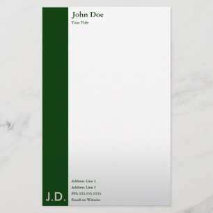 professionele greens briefpapier