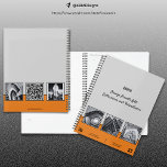 Professionele Grijs, Zwart & Sinaasappel Collage B Planner<br><div class="desc">Modern Professional Grey, Black & Oranje Collage Business Planner Sjabloon - is een slanke aanvulling op de Grey Visitekaartje Design & Marketing Items Collectie. Ontworpen voor de moderne ondernemer, deze planner is perfect voor het presenteren van uw diensten en het verbinden met uw publiek. ● Kenmerken: ● Voorkant Hoesje: ●...</div>