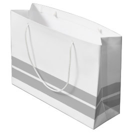 Professionele Grijze Onderkant Racing Stripes op W Groot Cadeauzakje