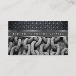 Professionele grijze stalen automatische sleepdien visitekaartje