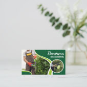 Professionele Groene Huis Tuinieren Lawn Landscapi Visitekaartje (Staand voorkant)
