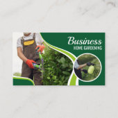 Professionele Groene Huis Tuinieren Lawn Landscapi Visitekaartje (Voorkant)